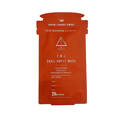 NATURE CMJ RED SNAIL MASK SHEET